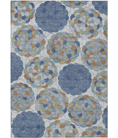 Addison Rugs Chantille Blue ACN2466 9ft. x 12ft. Rect. Rug