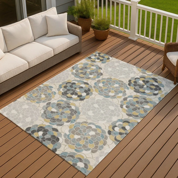 Addison Rugs Chantille Ivory ACN2466 8ft. x 10ft. Rect. Rug