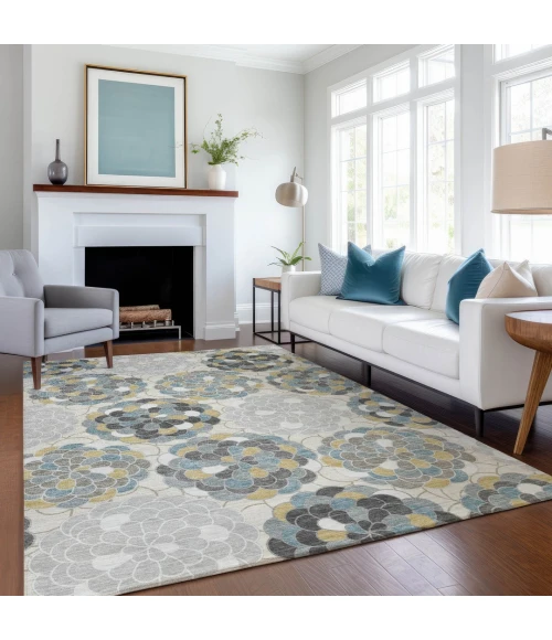 Addison Rugs Chantille Ivory ACN2466 9ft. x 12ft. Rect. Rug
