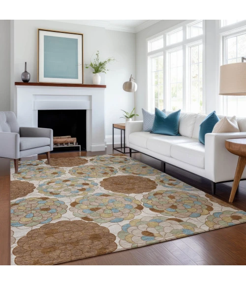 Addison Rugs Chantille Orange ACN2466 5ft. x 7ft.6in. Rect. Rug