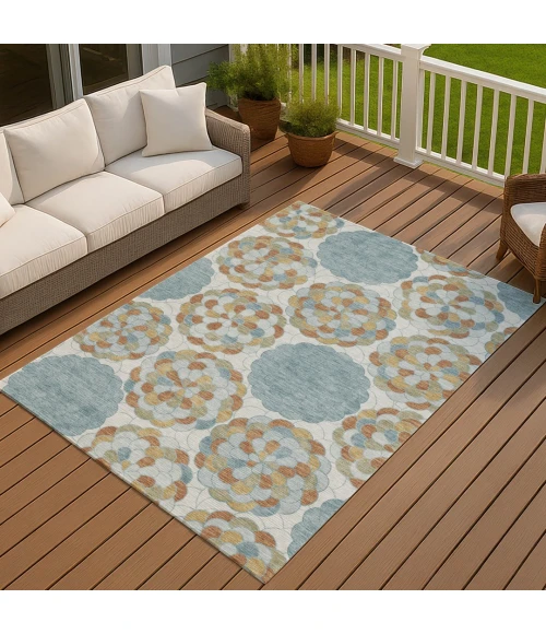 Addison Rugs Chantille Blue ACN2466 8ft. x 10ft. Rect. Rug
