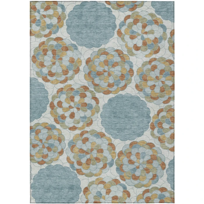Addison Rugs Chantille Blue ACN2466 8ft. x 10ft. Rect. Rug