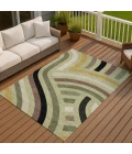 Addison Rugs Chantille Green ACN2467 5ft. x 7ft.6in. Rect. Rug