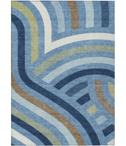 Addison Rugs Chantille Blue ACN2467 5ft. x 7ft.6in. Rect. Rug
