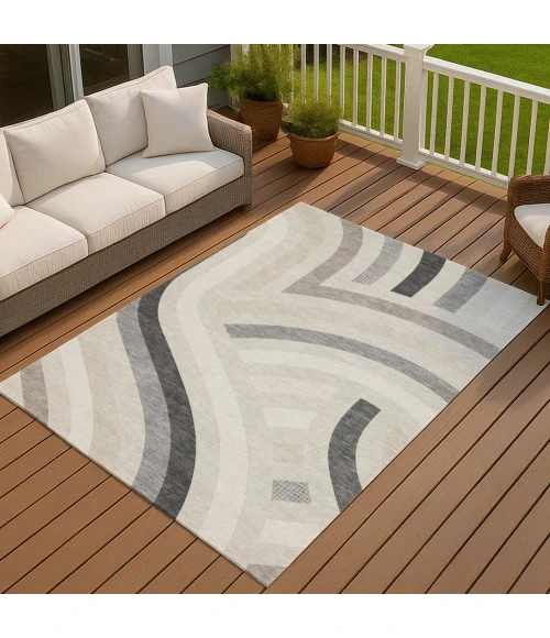 Addison Rugs Chantille Ivory ACN2467 5ft. x 7ft.6in. Rect. Rug