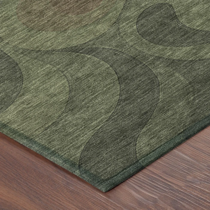 Addison Rugs Chantille Green ACN2468 9ft. x 12ft. Rect. Rug