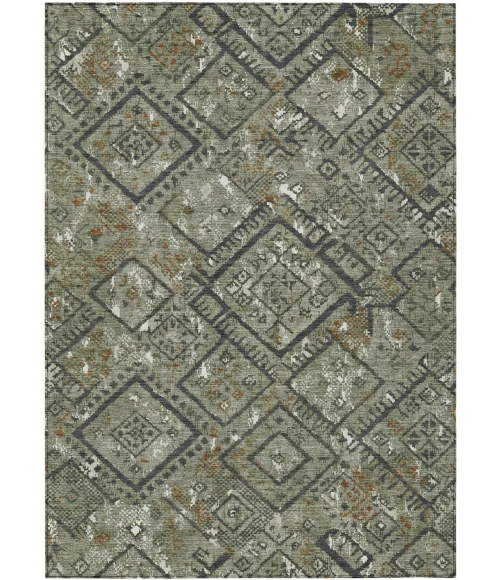 Addison Rugs Chantille Green ACN2470 9ft. x 12ft. Rect. Rug