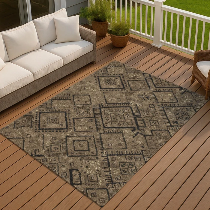 Addison Rugs Chantille Brown ACN2470 8ft. x 10ft. Rect. Rug