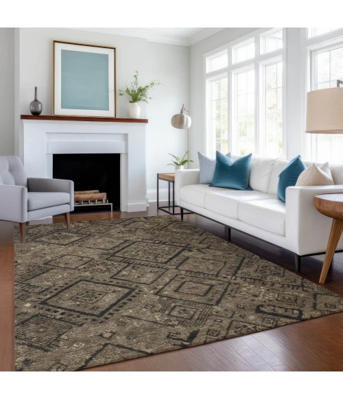 Addison Rugs Chantille Brown ACN2470 5ft. x 7ft.6in. Rect. Rug