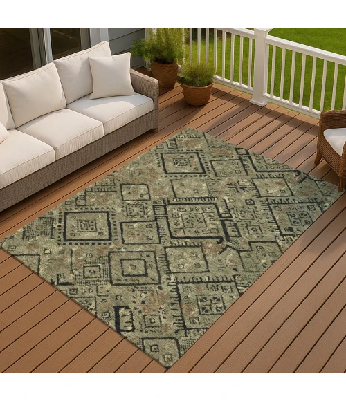 Addison Rugs Chantille Green ACN2470 8ft. x 10ft. Rect. Rug