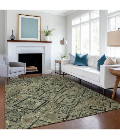 Addison Rugs Chantille Green ACN2470 8ft. x 10ft. Rect. Rug