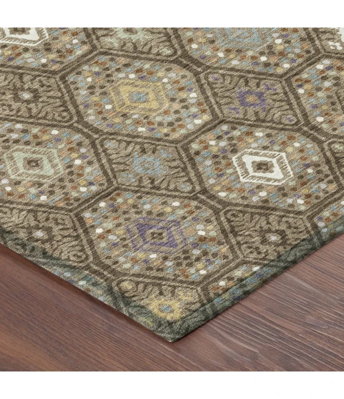 Addison Rugs Chantille Brown ACN2471 5ft. x 7ft.6in. Rect. Rug