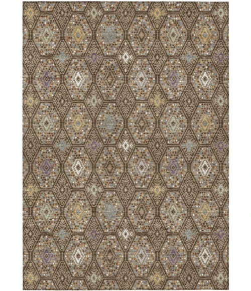 Addison Rugs Chantille Brown ACN2471 5ft. x 7ft.6in. Rect. Rug