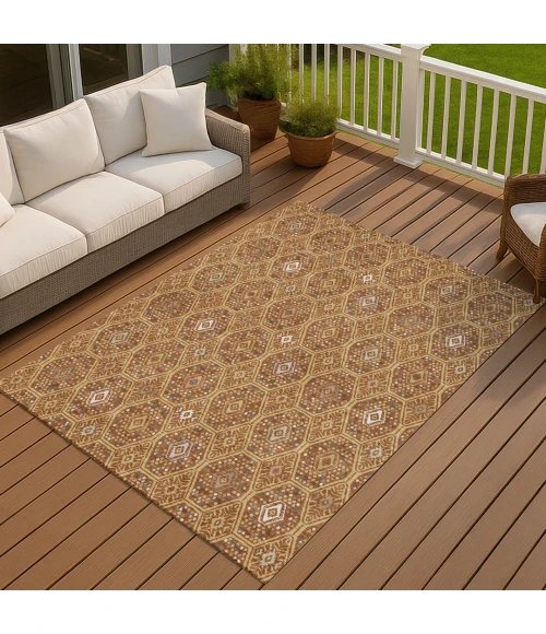 Addison Rugs Chantille Gold ACN2471 5ft. x 7ft.6in. Rect. Rug