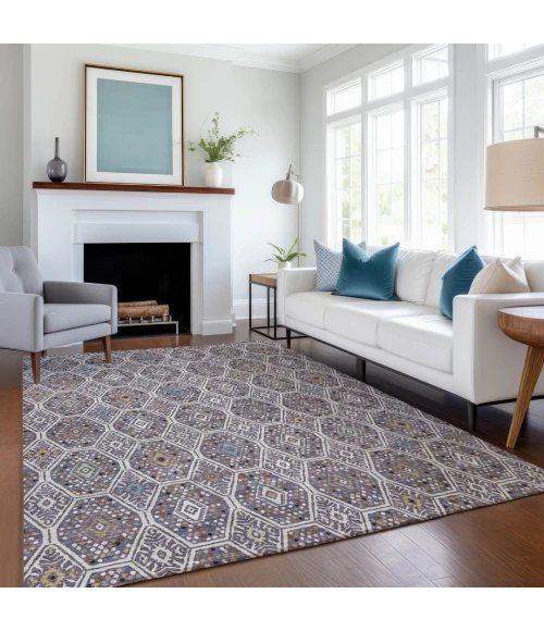 Addison Rugs Chantille Ivory ACN2471 8ft. x 10ft. Rect. Rug