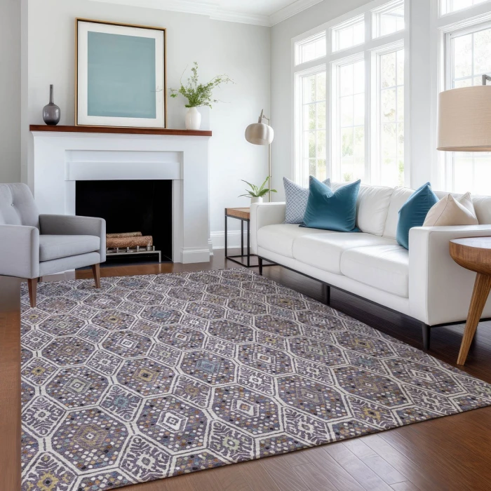 Addison Rugs Chantille Ivory ACN2471 8ft. x 10ft. Rect. Rug