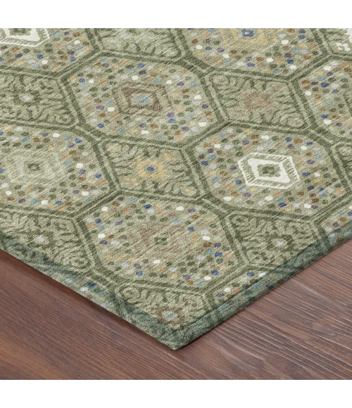 Addison Rugs Chantille Green ACN2471 8ft. x 10ft. Rect. Rug