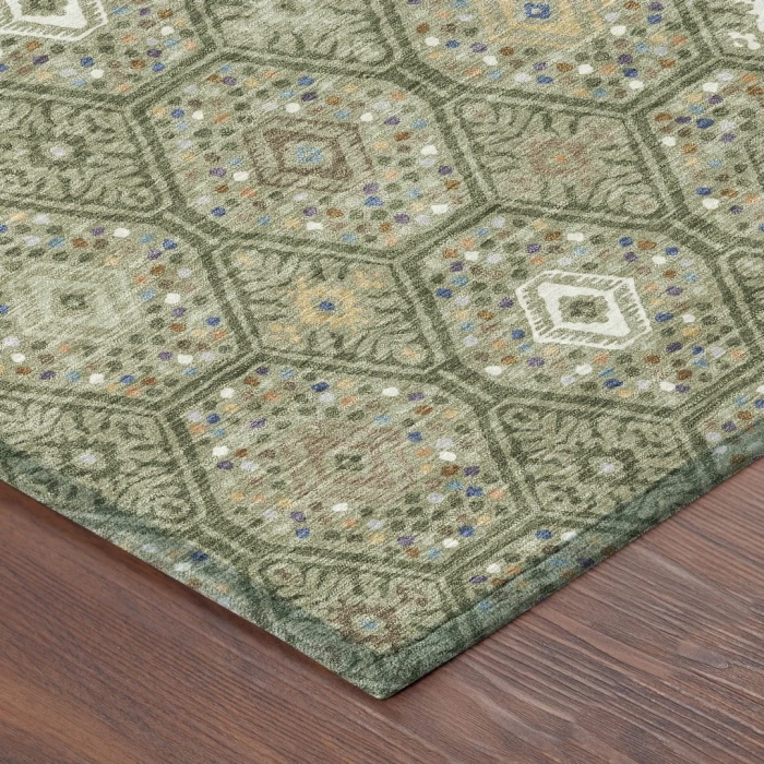 Addison Rugs Chantille Green ACN2471 8ft. x 10ft. Rect. Rug