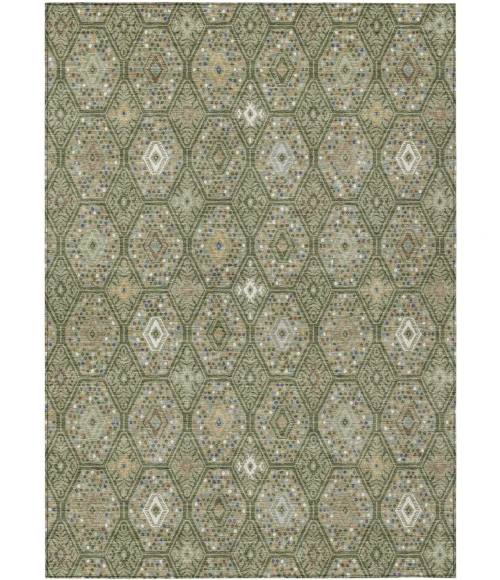 Addison Rugs Chantille Green ACN2471 8ft. x 10ft. Rect. Rug