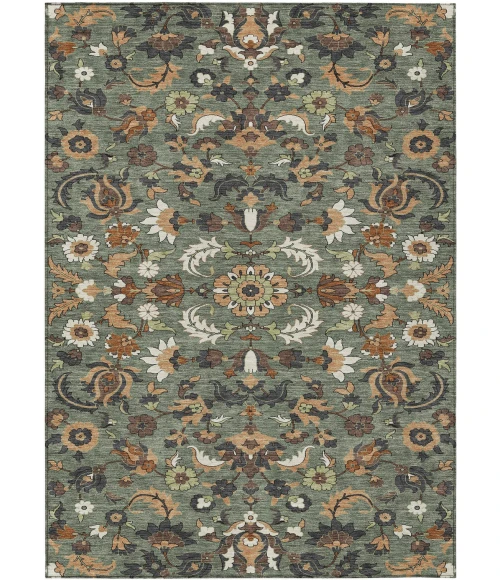 Addison Rugs Chantille Green ACN2473 5ft. x 7ft.6in. Rect. Rug