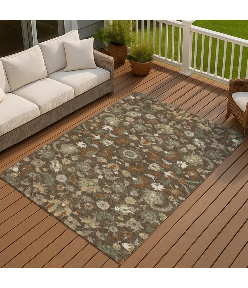 Addison Rugs Chantille Brown ACN2473 9ft. x 12ft. Rect. Rug