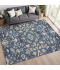 Addison Rugs Chantille Blue ACN2473 9ft. x 12ft. Rect. Rug