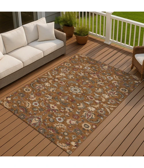 Addison Rugs Chantille Orange ACN2473 9ft. x 12ft. Rect. Rug