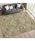 Addison Rugs Chantille Green ACN2473 9ft. x 12ft. Rect. Rug