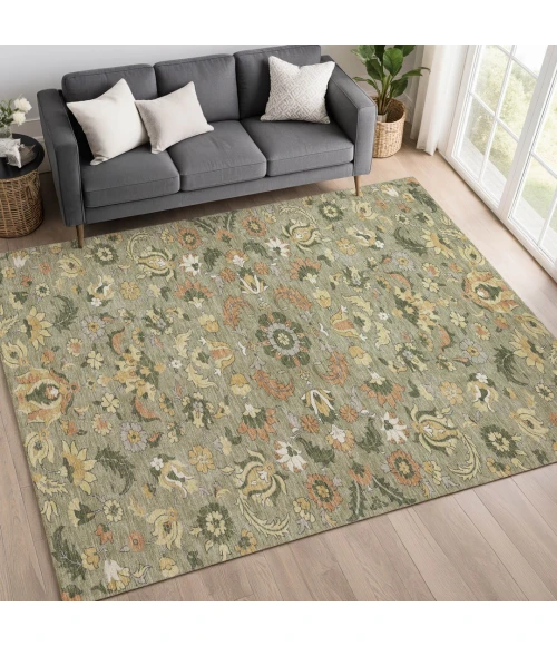 Addison Rugs Chantille Green ACN2473 9ft. x 12ft. Rect. Rug