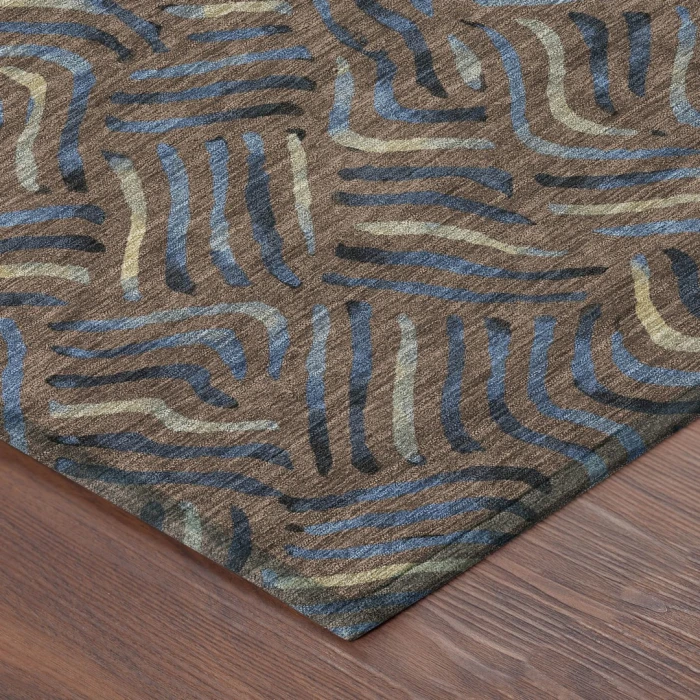Addison Rugs Chantille Brown ACN2474 5ft. x 7ft.6in. Rect. Rug