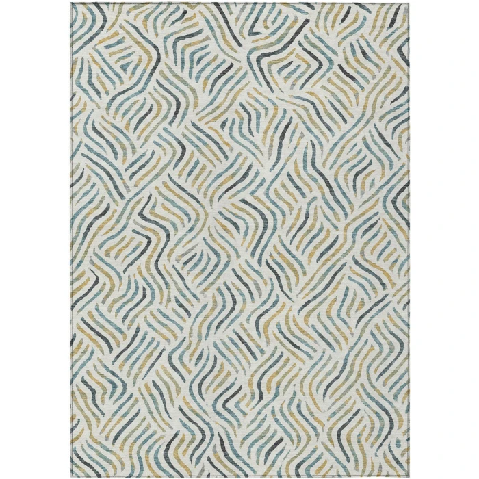 Addison Rugs Chantille Ivory ACN2474 9ft. x 12ft. Rect. Rug