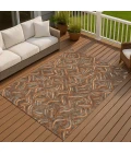Addison Rugs Chantille Orange ACN2474 5ft. x 7ft.6in. Rect. Rug