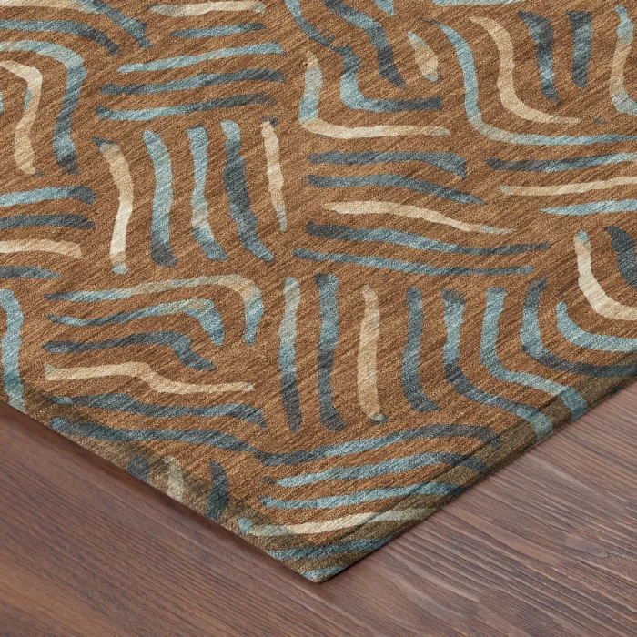 Addison Rugs Chantille Orange ACN2474 5ft. x 7ft.6in. Rect. Rug