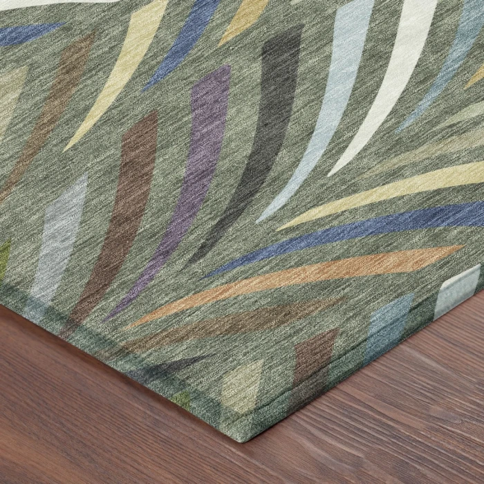 Addison Rugs Chantille Green ACN2475 8ft. x 10ft. Rect. Rug