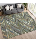 Addison Rugs Chantille Green ACN2475 8ft. x 10ft. Rect. Rug