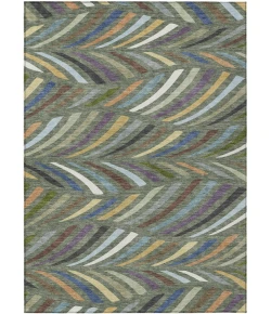 Addison Rugs Chantille Green ACN2475 9ft. x 12ft. Rect. Rug