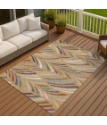 Addison Rugs Chantille Orange ACN2475 9ft. x 12ft. Rect. Rug
