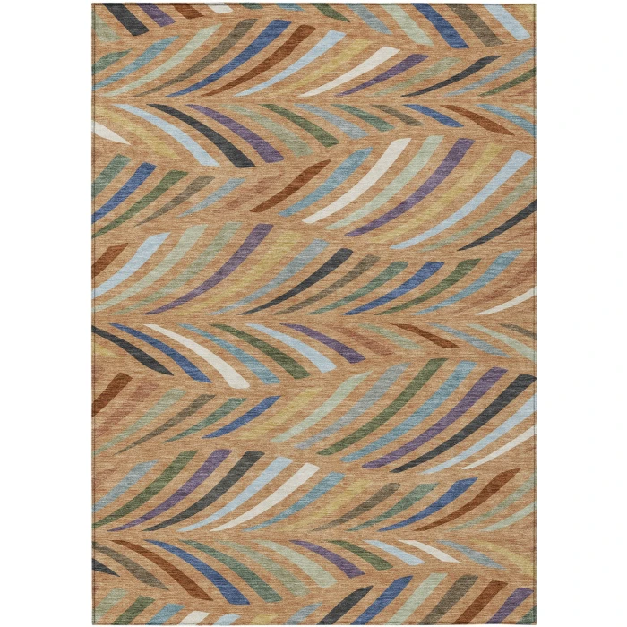 Addison Rugs Chantille Orange ACN2475 9ft. x 12ft. Rect. Rug