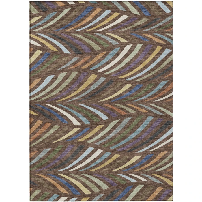 Addison Rugs Chantille Brown ACN2475 5ft. x 7ft.6in. Rect. Rug