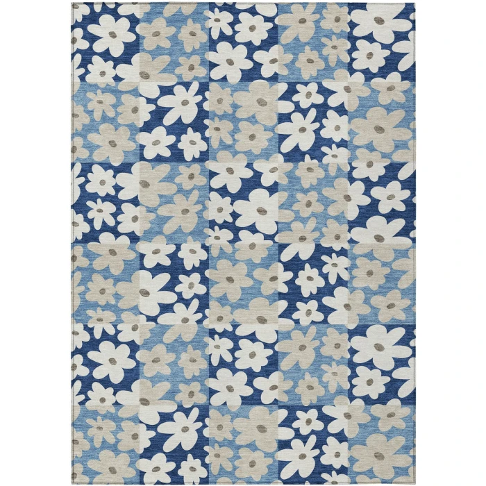 Addison Rugs Chantille Blue ACN2476 8ft. x 10ft. Rect. Rug