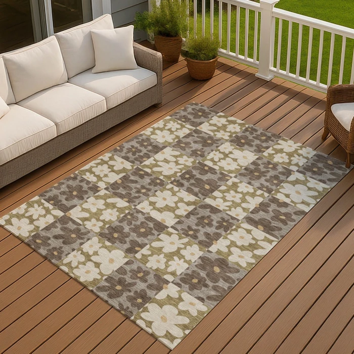 Addison Rugs Chantille Brown ACN2476 5ft. x 7ft.6in. Rect. Rug