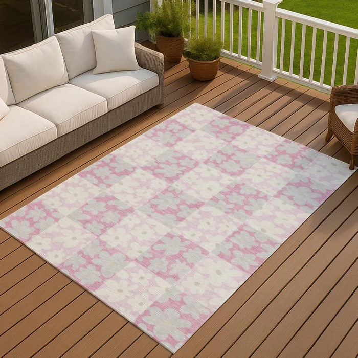 Addison Rugs Chantille Pink ACN2476 5ft. x 7ft.6in. Rect. Rug