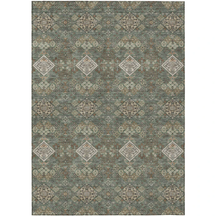 Addison Rugs Chantille Green ACN2477 5ft. x 7ft.6in. Rect. Rug