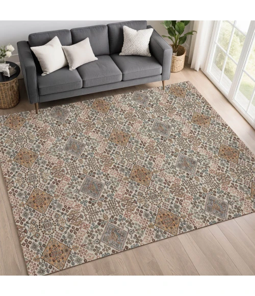 Addison Rugs Chantille Brown ACN2477 5ft. x 7ft.6in. Rect. Rug