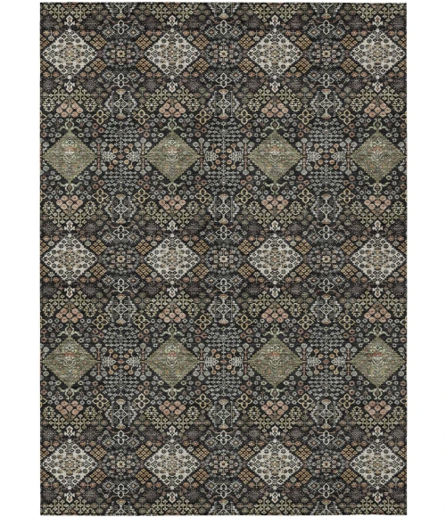 Addison Rugs Chantille Black ACN2477 5ft. x 7ft.6in. Rect. Rug