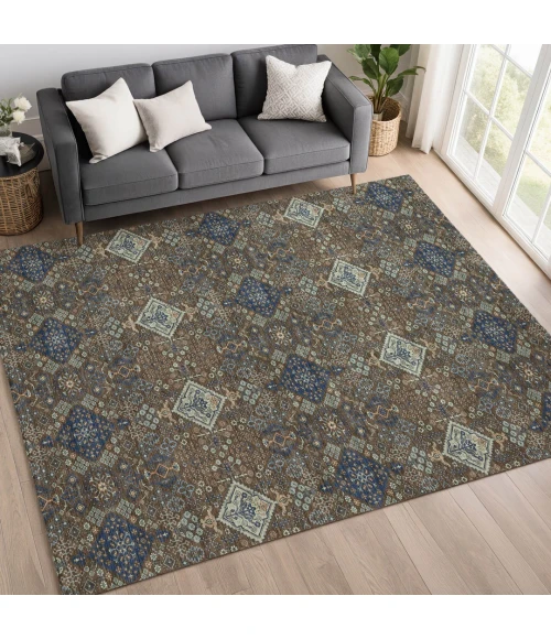 Addison Rugs Chantille Brown ACN2477 5ft. x 7ft.6in. Rect. Rug
