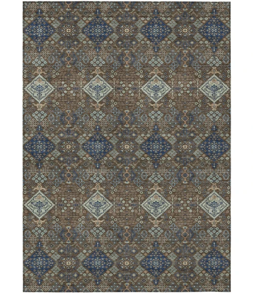 Addison Rugs Chantille Brown ACN2477 5ft. x 7ft.6in. Rect. Rug