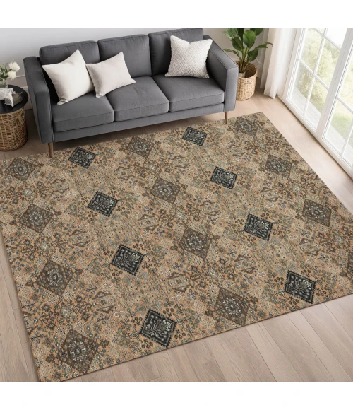Addison Rugs Chantille Orange ACN2477 8ft. x 10ft. Rect. Rug