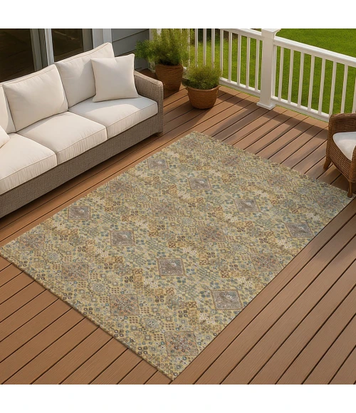 Addison Rugs Chantille Gold ACN2477 5ft. x 7ft.6in. Rect. Rug