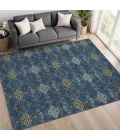 Addison Rugs Chantille Blue ACN2477 8ft. x 10ft. Rect. Rug
